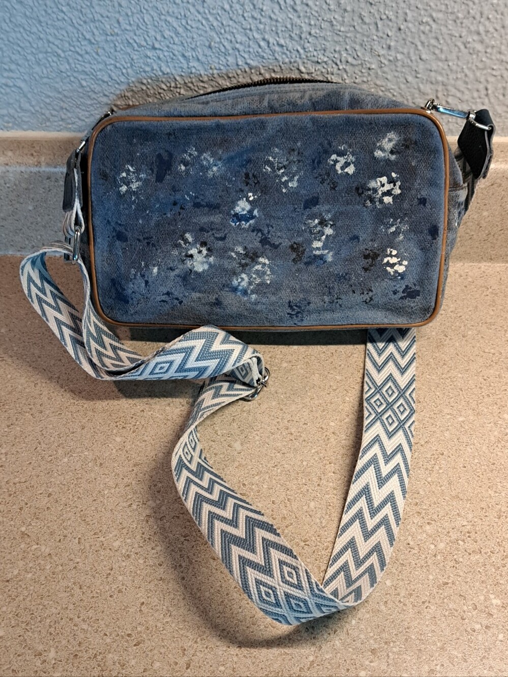 Vintage Fendi Roma Boho Rehabed Crossbody Bag - Picture 11 of 16
